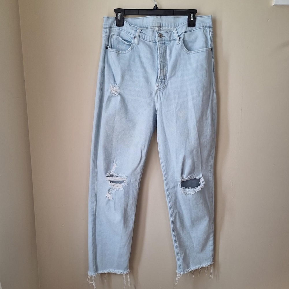 Old Navy Light Blue Ripped Denim Jeans